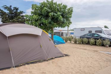 Emplacement nu camping vendée