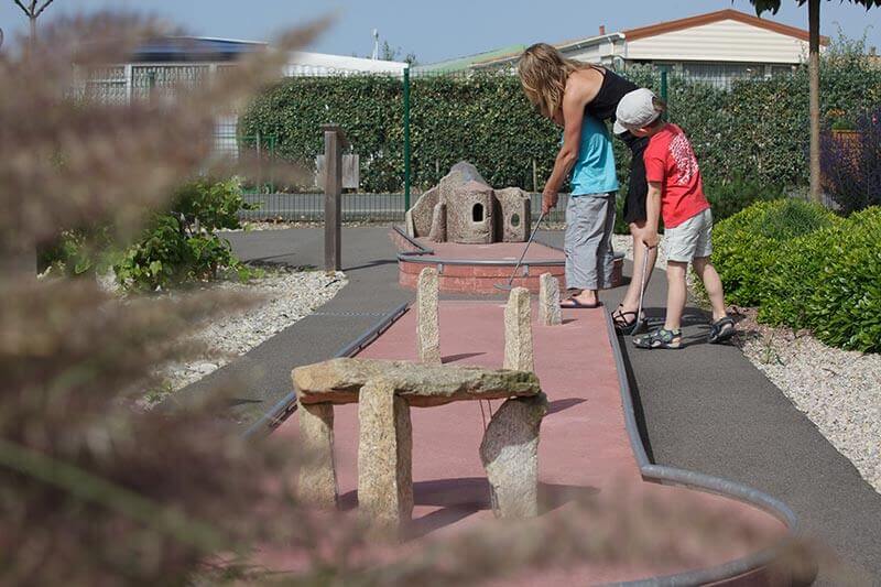 camping avec mini golf en vendée