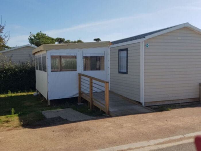 mobil home pour personne a mobilité réduite camping les dunes vendée