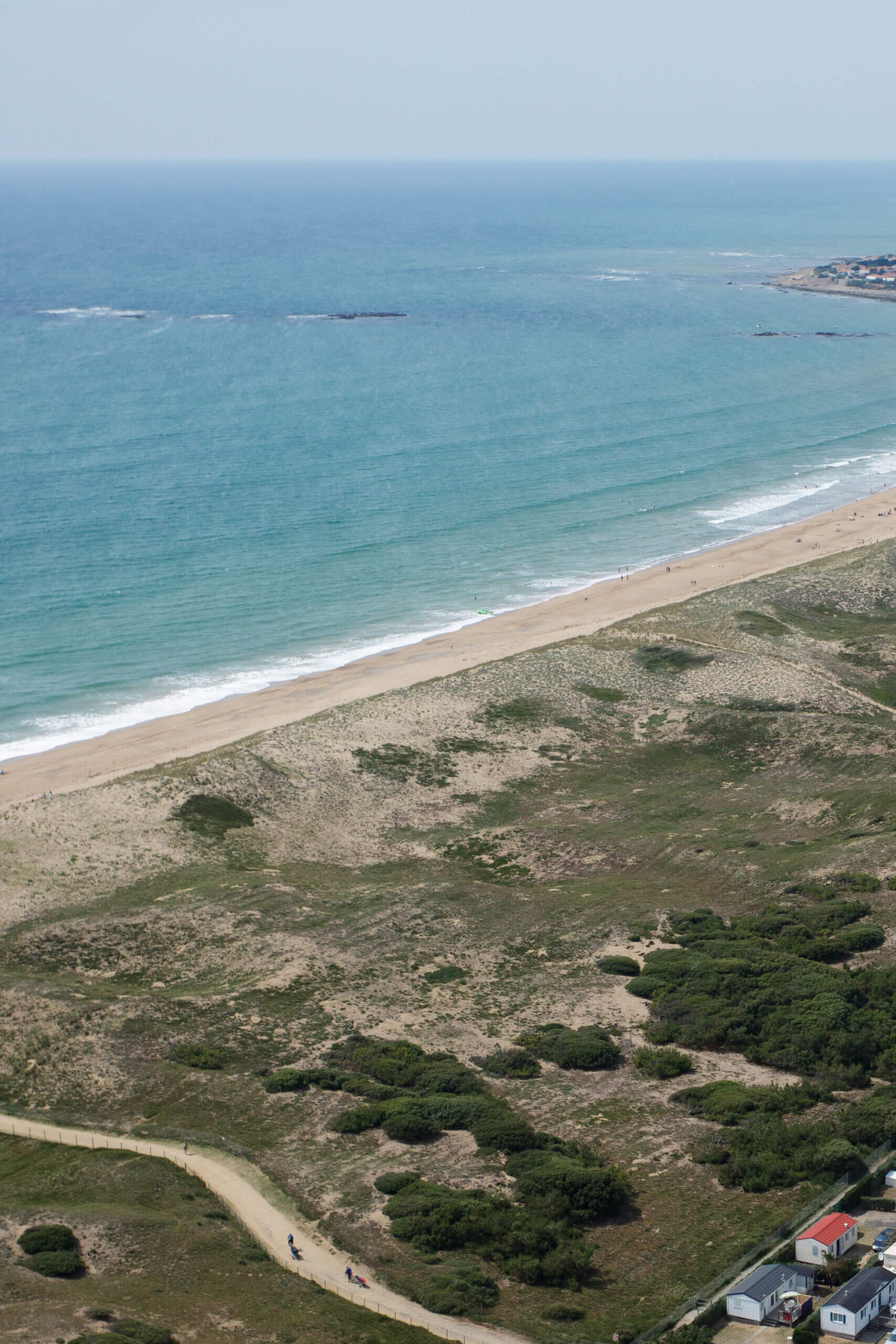 camping Brétignolles sur mer bord de mer