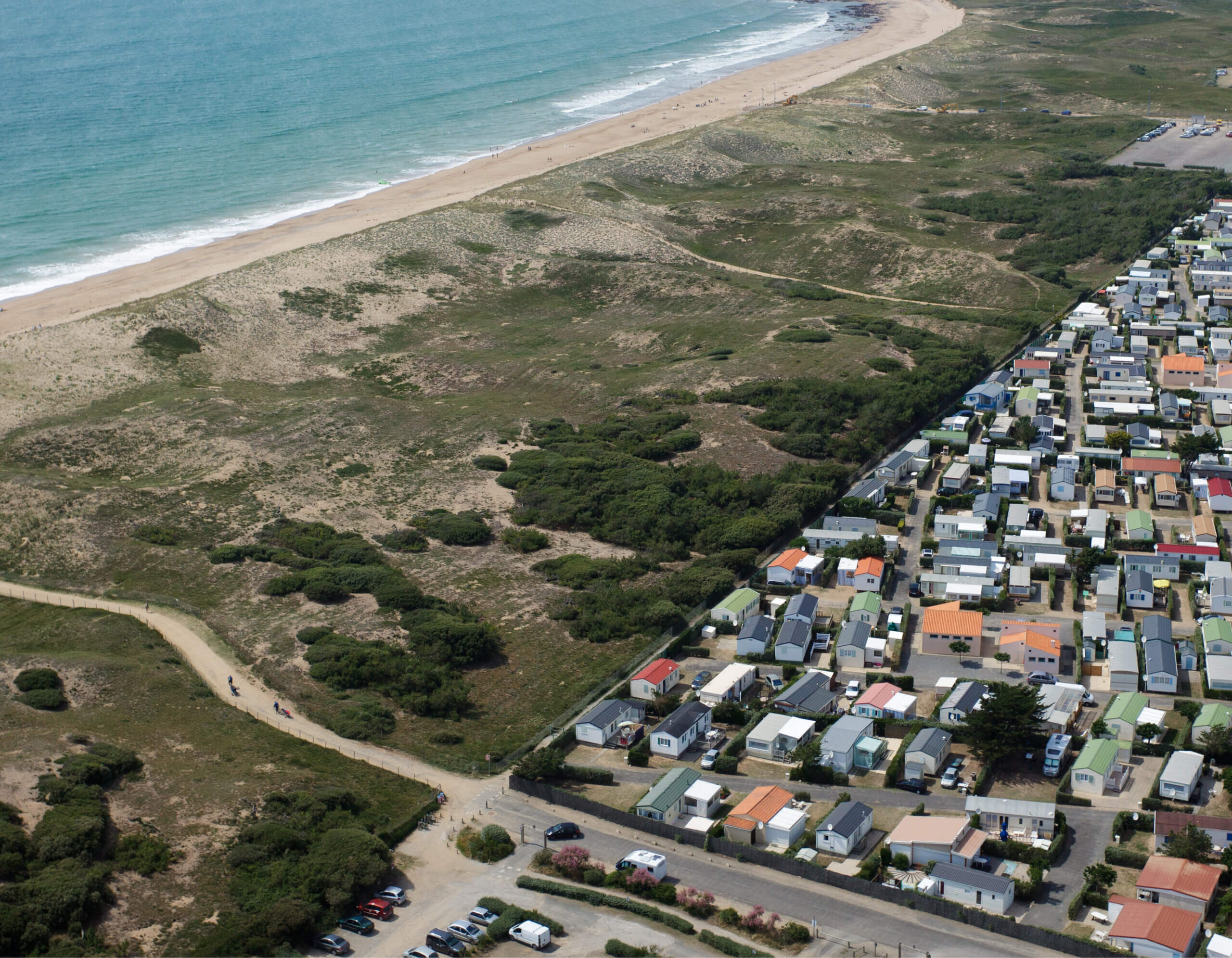 camping bord de mer à bretignolles sur mer en vendée