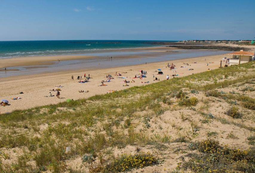 Campingstrand der Vendée