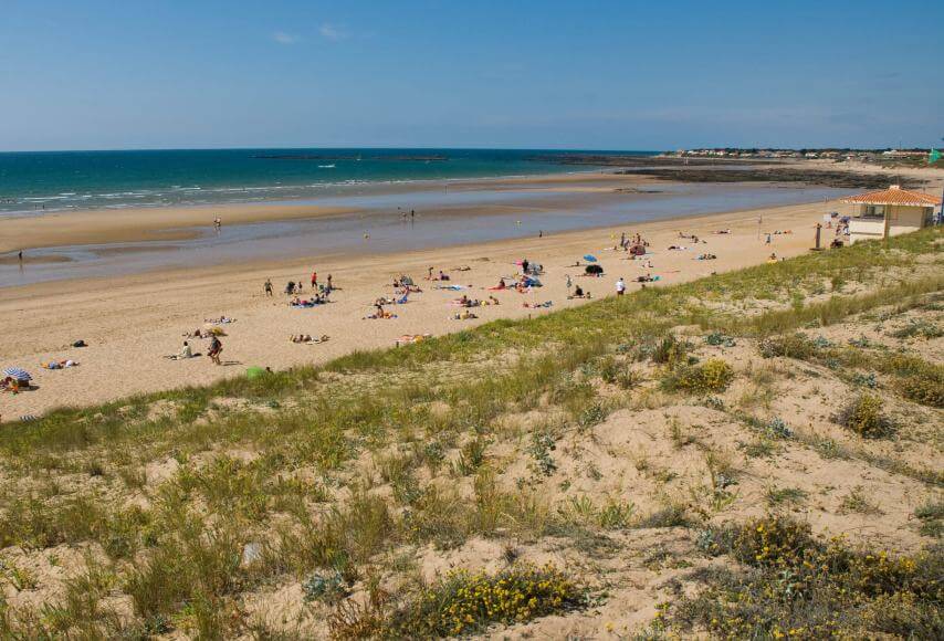 plage camping vendée