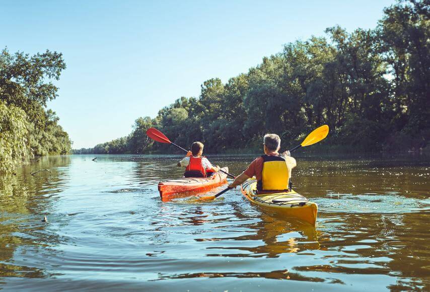 canoe camping vendée