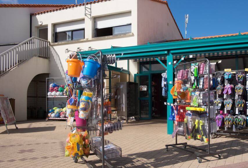grocery store campsite les dunes