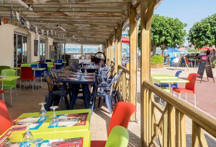 restaurant campsite les dunes