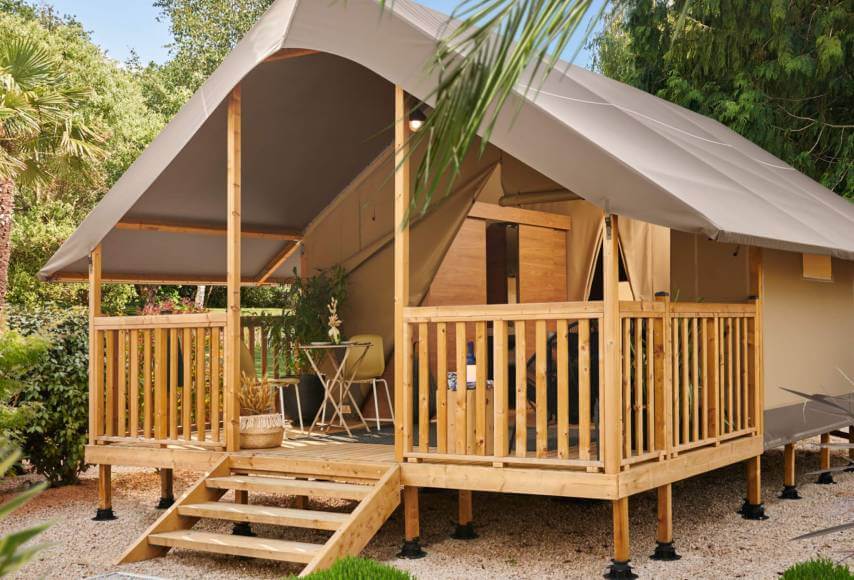 tente lodge camping les dunes