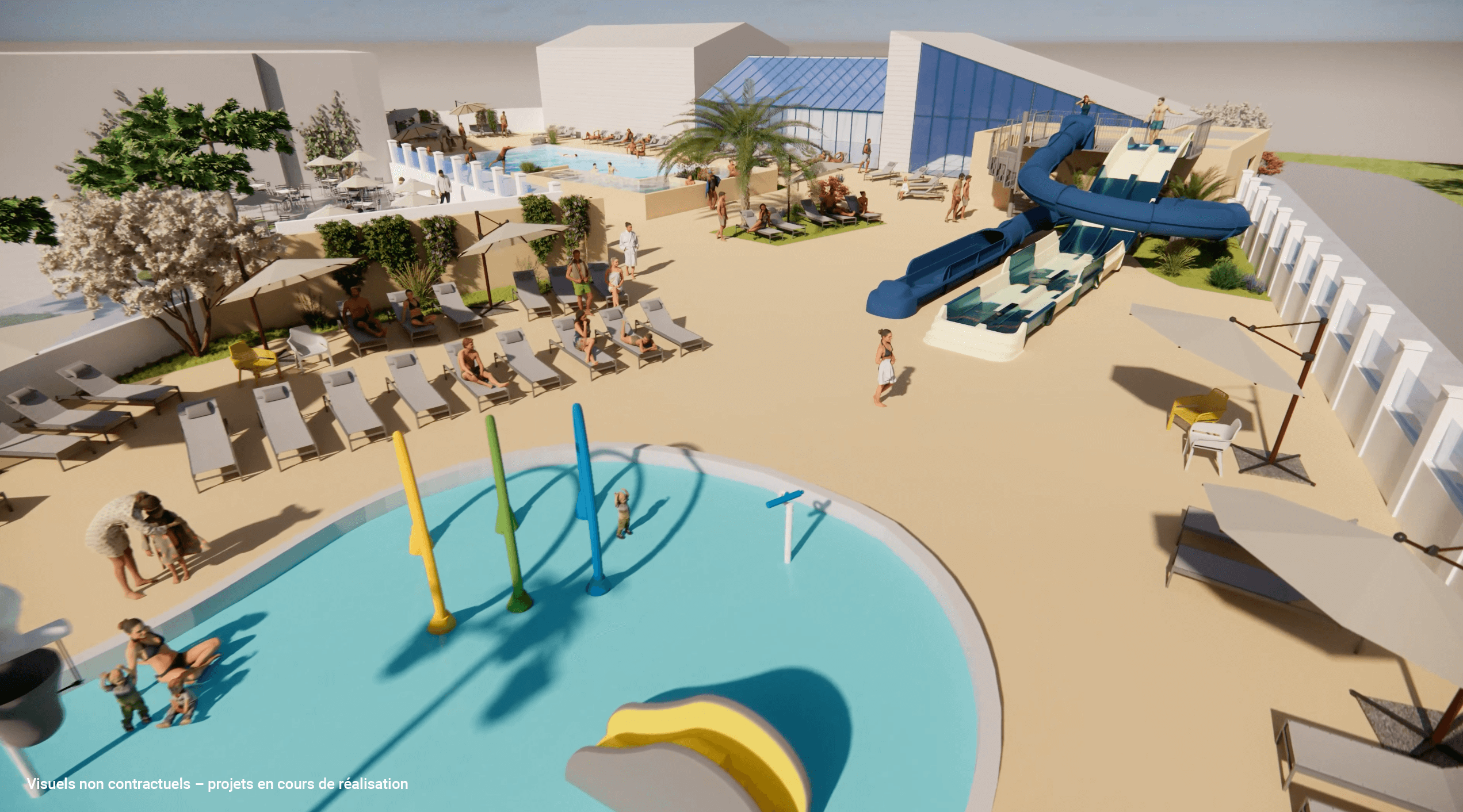 camping parc aquatique Brétignolles sur mer