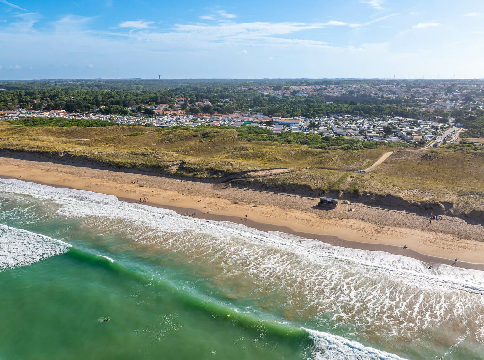 camping bord de mer brétignolles en vendée