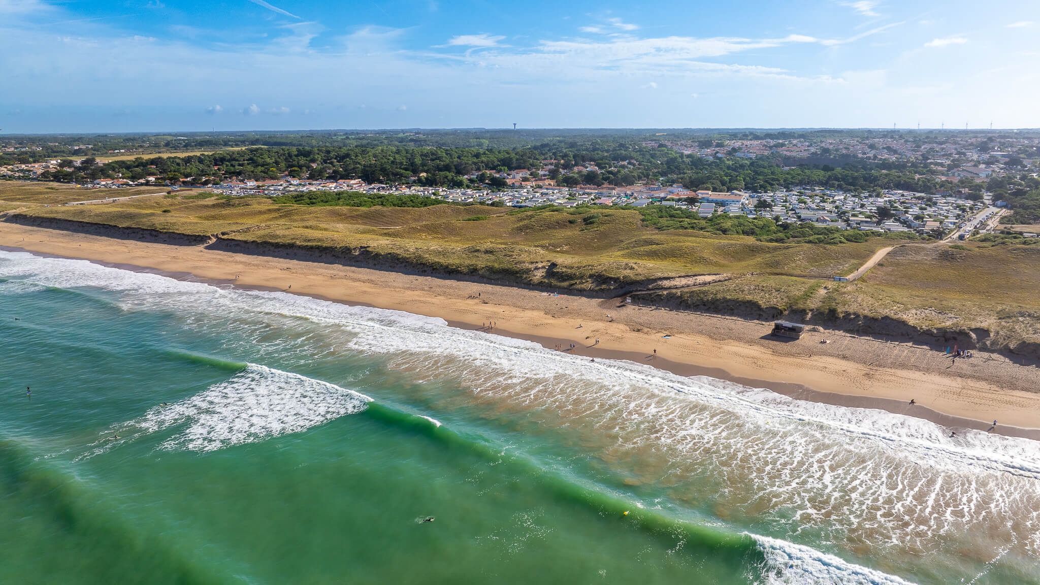 camping bord de mer brétignolles en vendée